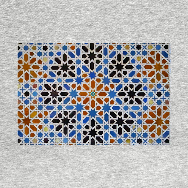 Seville Islamic tile pattern 1 by LieveOudejans